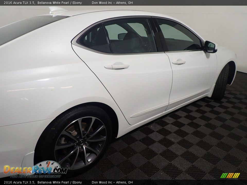 2016 Acura TLX 3.5 Bellanova White Pearl / Ebony Photo #21