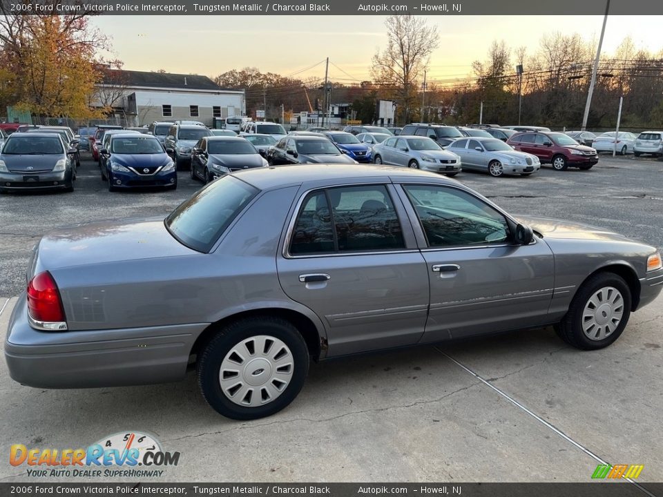 2006 Ford Crown Victoria Police Interceptor Tungsten Metallic / Charcoal Black Photo #4