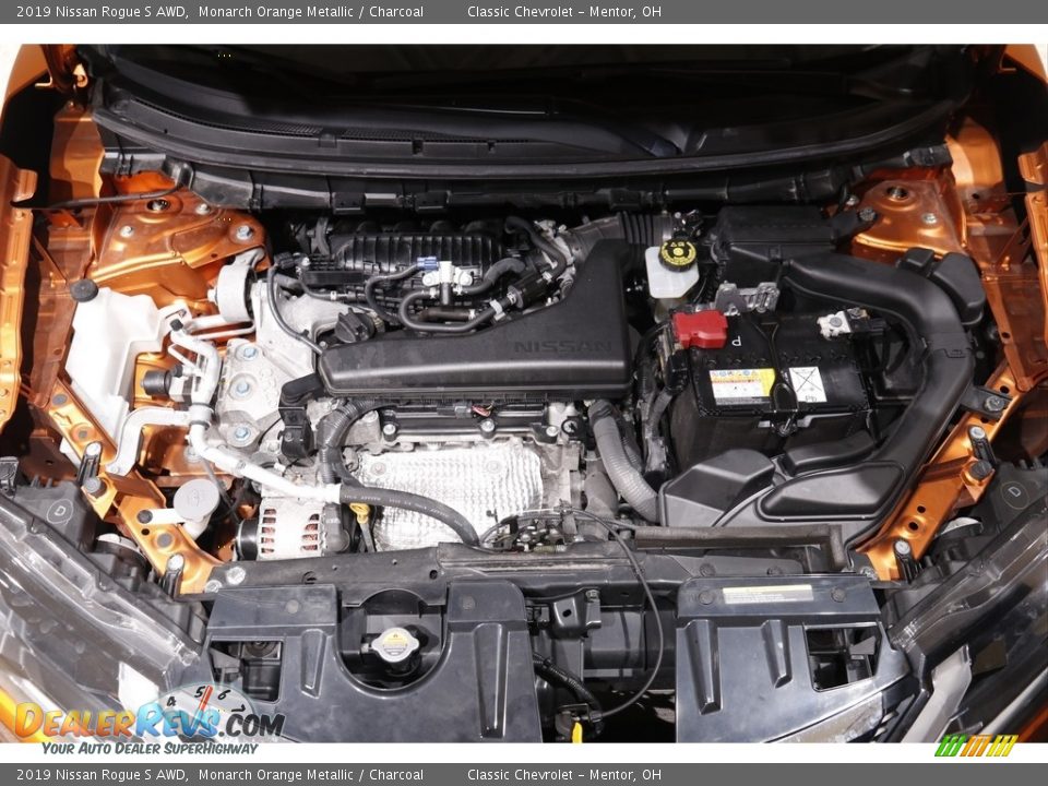 2019 Nissan Rogue S AWD 2.5 Liter DOHC 16-valve CVTCS 4 Cylinder Engine Photo #20
