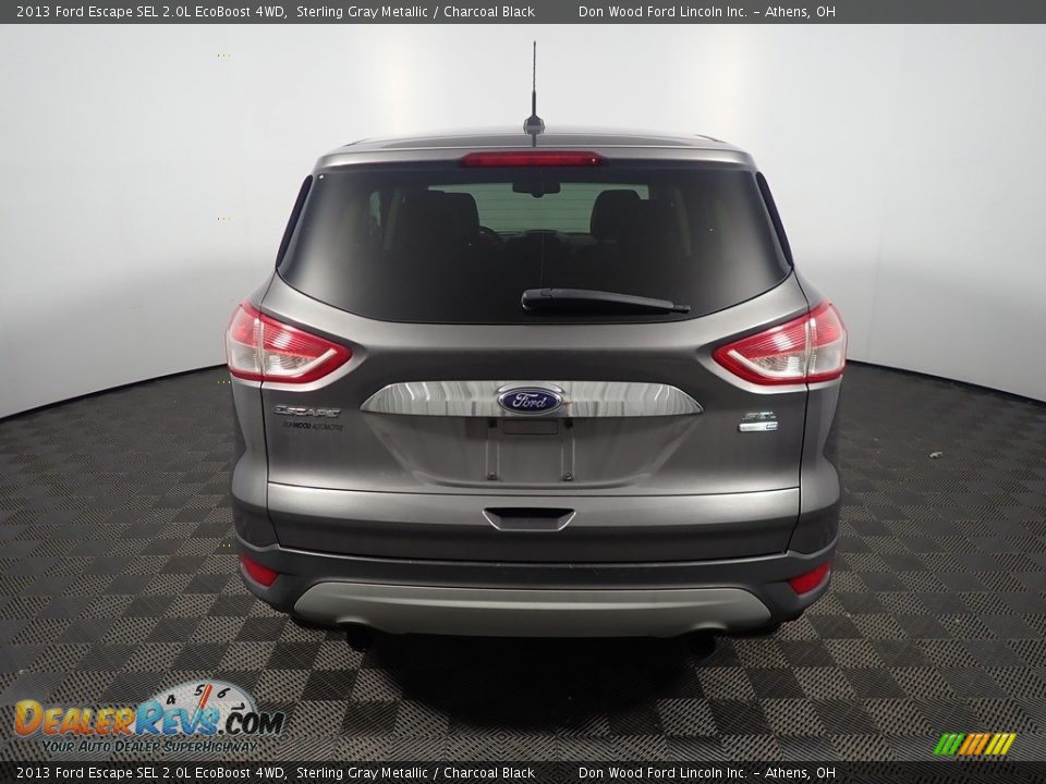2013 Ford Escape SEL 2.0L EcoBoost 4WD Sterling Gray Metallic / Charcoal Black Photo #13