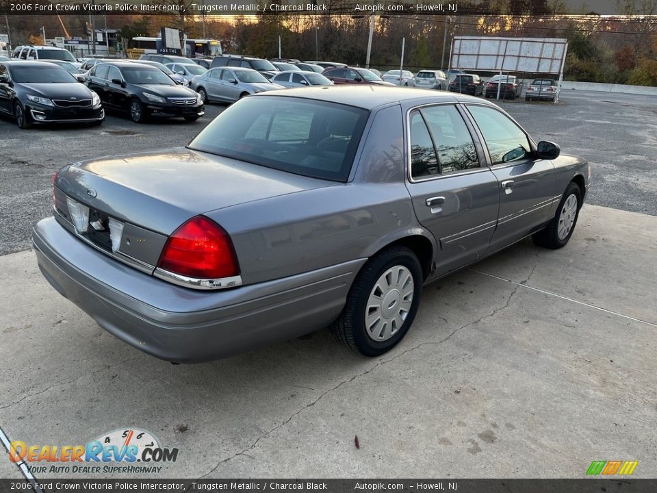 2006 Ford Crown Victoria Police Interceptor Tungsten Metallic / Charcoal Black Photo #5