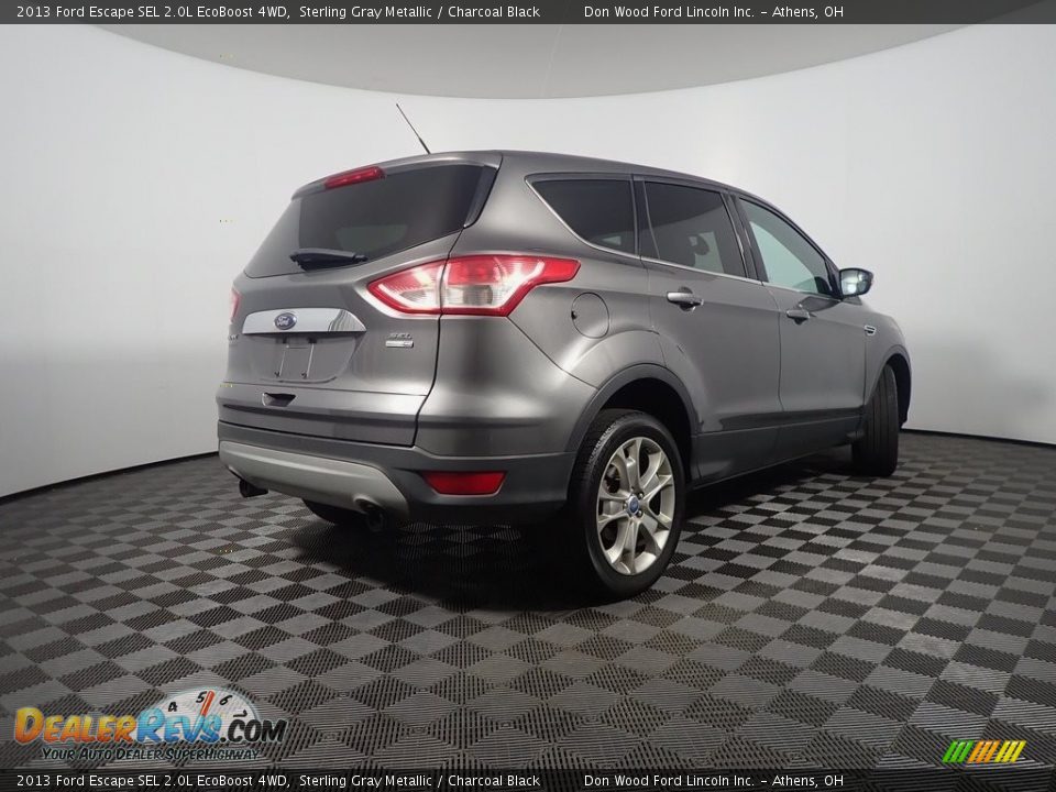 2013 Ford Escape SEL 2.0L EcoBoost 4WD Sterling Gray Metallic / Charcoal Black Photo #16