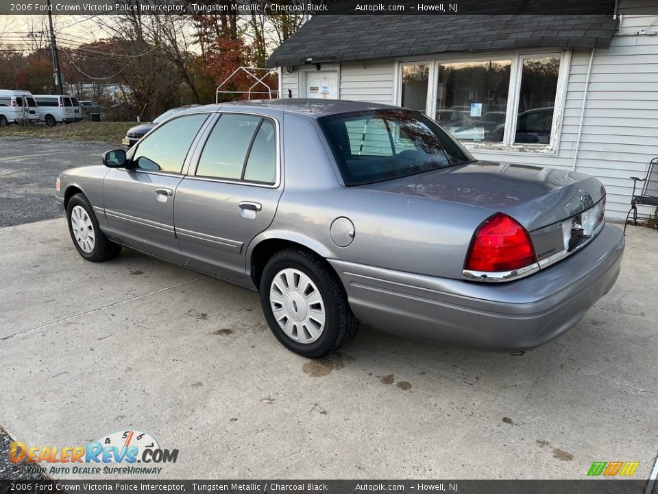 2006 Ford Crown Victoria Police Interceptor Tungsten Metallic / Charcoal Black Photo #7