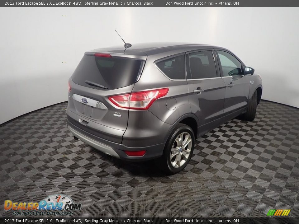 2013 Ford Escape SEL 2.0L EcoBoost 4WD Sterling Gray Metallic / Charcoal Black Photo #17