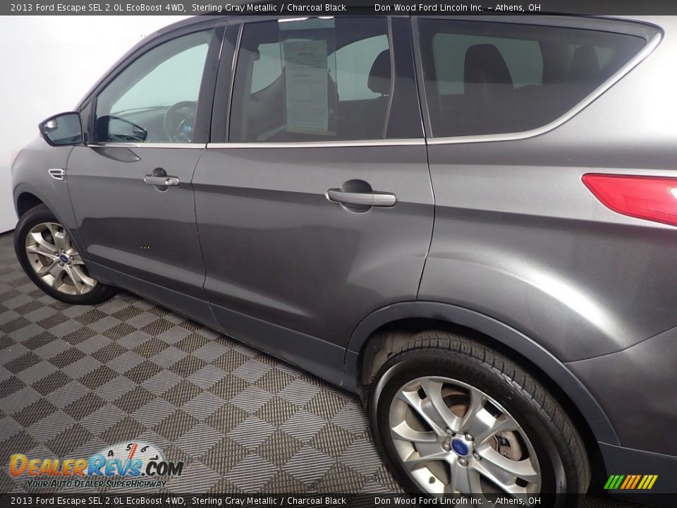 2013 Ford Escape SEL 2.0L EcoBoost 4WD Sterling Gray Metallic / Charcoal Black Photo #18