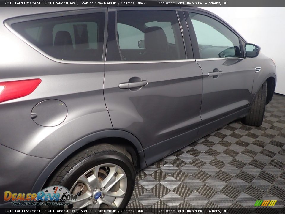 2013 Ford Escape SEL 2.0L EcoBoost 4WD Sterling Gray Metallic / Charcoal Black Photo #19