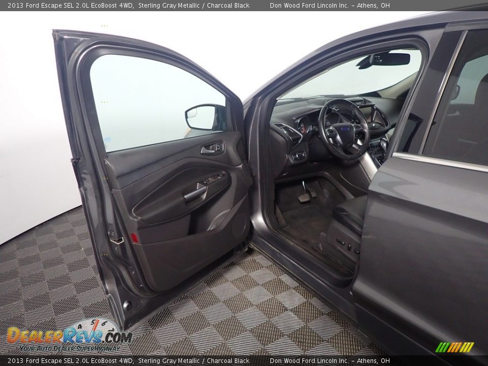 2013 Ford Escape SEL 2.0L EcoBoost 4WD Sterling Gray Metallic / Charcoal Black Photo #20