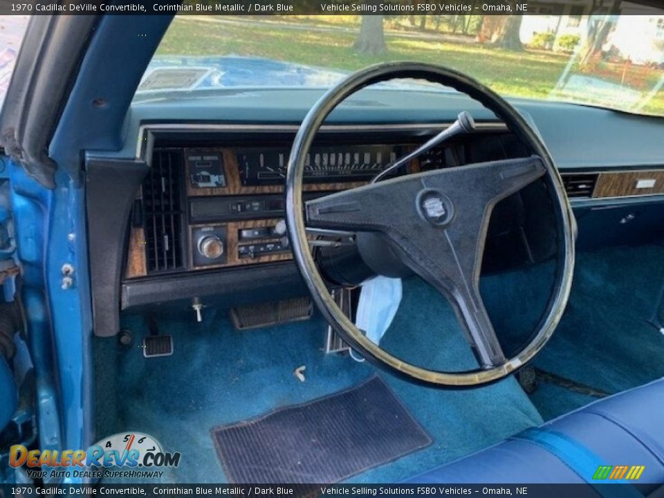 1970 Cadillac DeVille Convertible Steering Wheel Photo #9