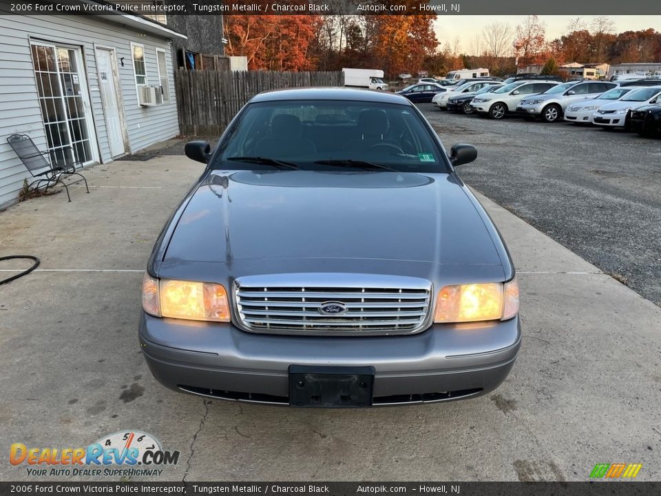 2006 Ford Crown Victoria Police Interceptor Tungsten Metallic / Charcoal Black Photo #11