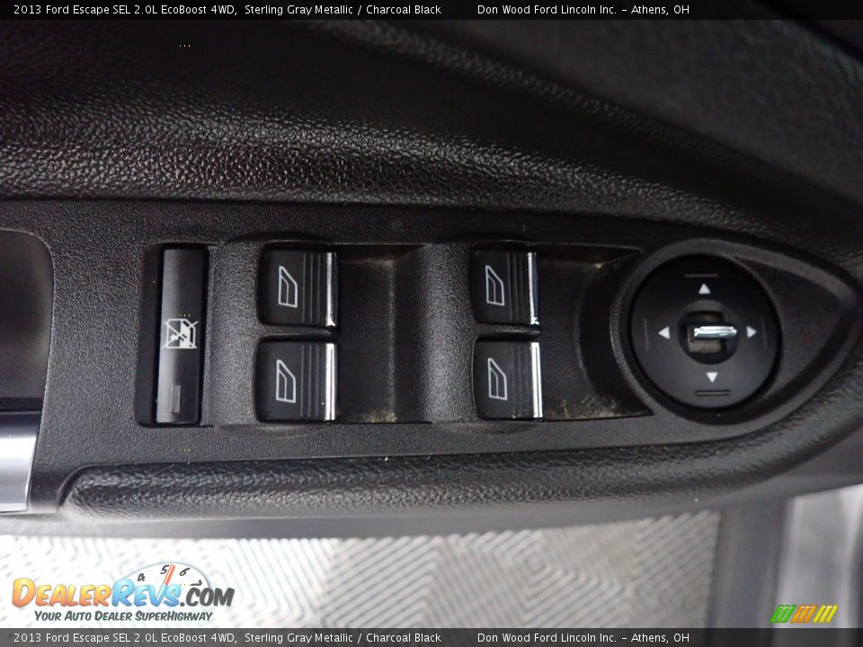2013 Ford Escape SEL 2.0L EcoBoost 4WD Sterling Gray Metallic / Charcoal Black Photo #21