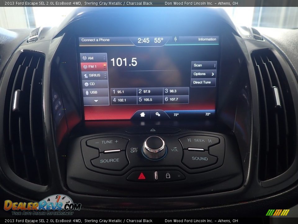 2013 Ford Escape SEL 2.0L EcoBoost 4WD Sterling Gray Metallic / Charcoal Black Photo #26