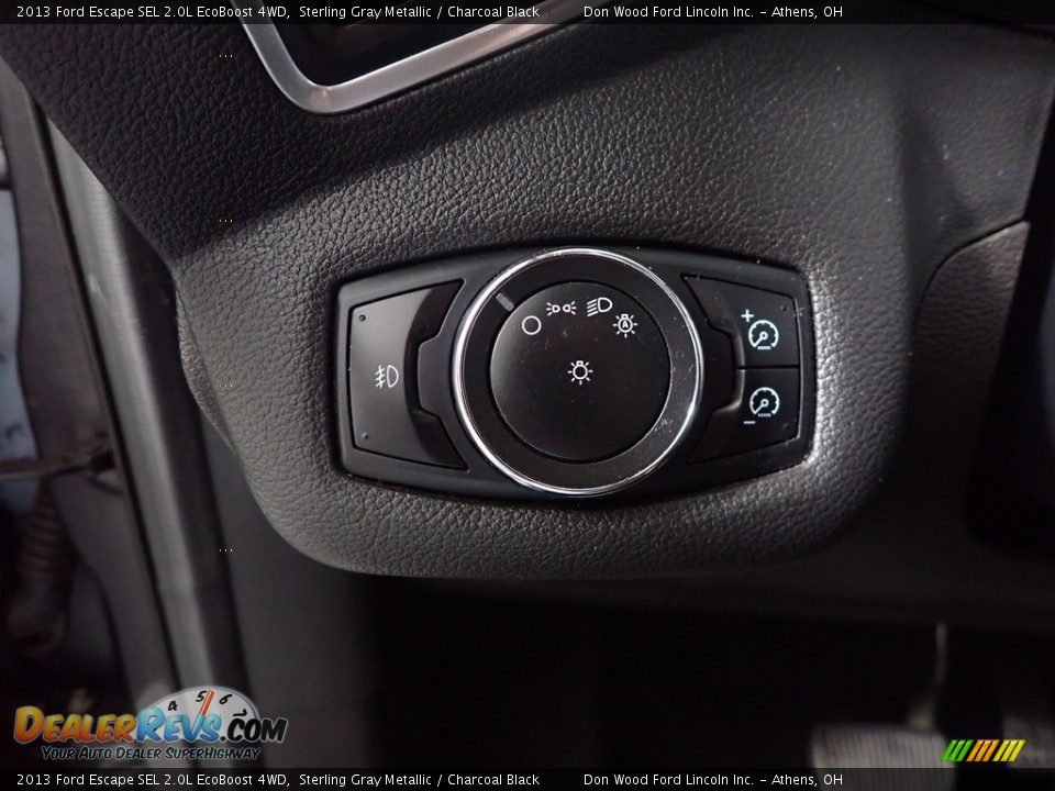 2013 Ford Escape SEL 2.0L EcoBoost 4WD Sterling Gray Metallic / Charcoal Black Photo #31