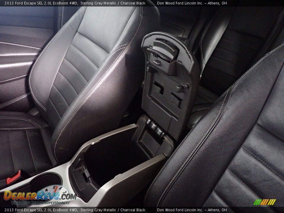 2013 Ford Escape SEL 2.0L EcoBoost 4WD Sterling Gray Metallic / Charcoal Black Photo #33