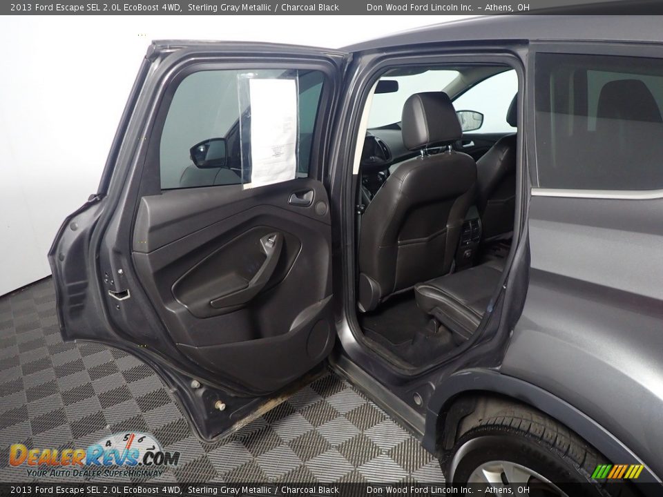 2013 Ford Escape SEL 2.0L EcoBoost 4WD Sterling Gray Metallic / Charcoal Black Photo #34