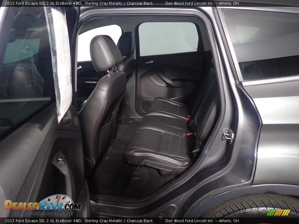 2013 Ford Escape SEL 2.0L EcoBoost 4WD Sterling Gray Metallic / Charcoal Black Photo #35