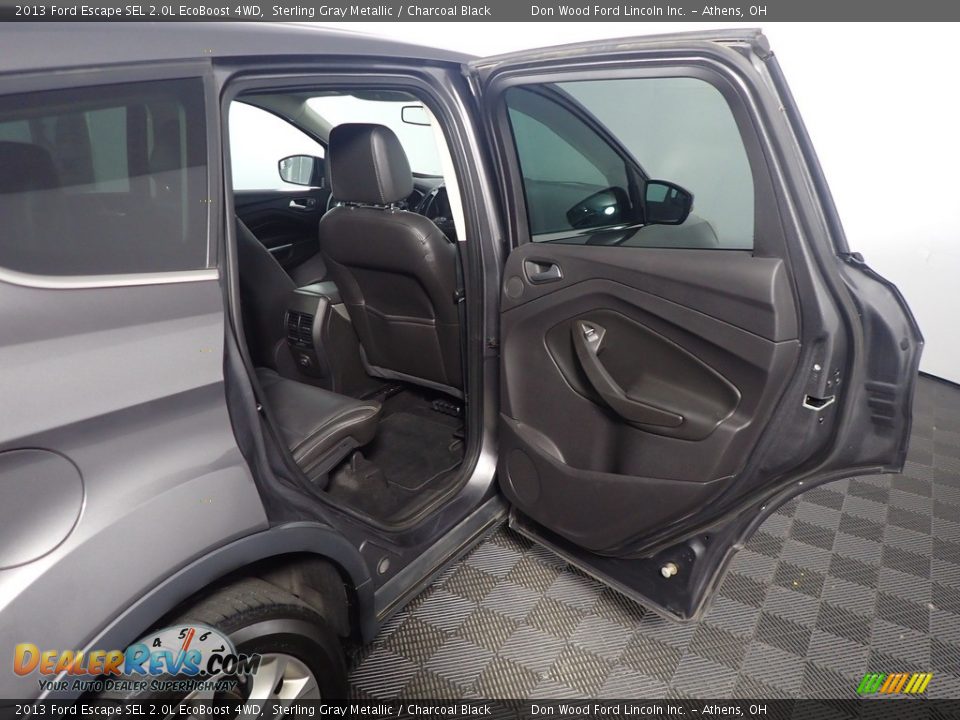 2013 Ford Escape SEL 2.0L EcoBoost 4WD Sterling Gray Metallic / Charcoal Black Photo #36