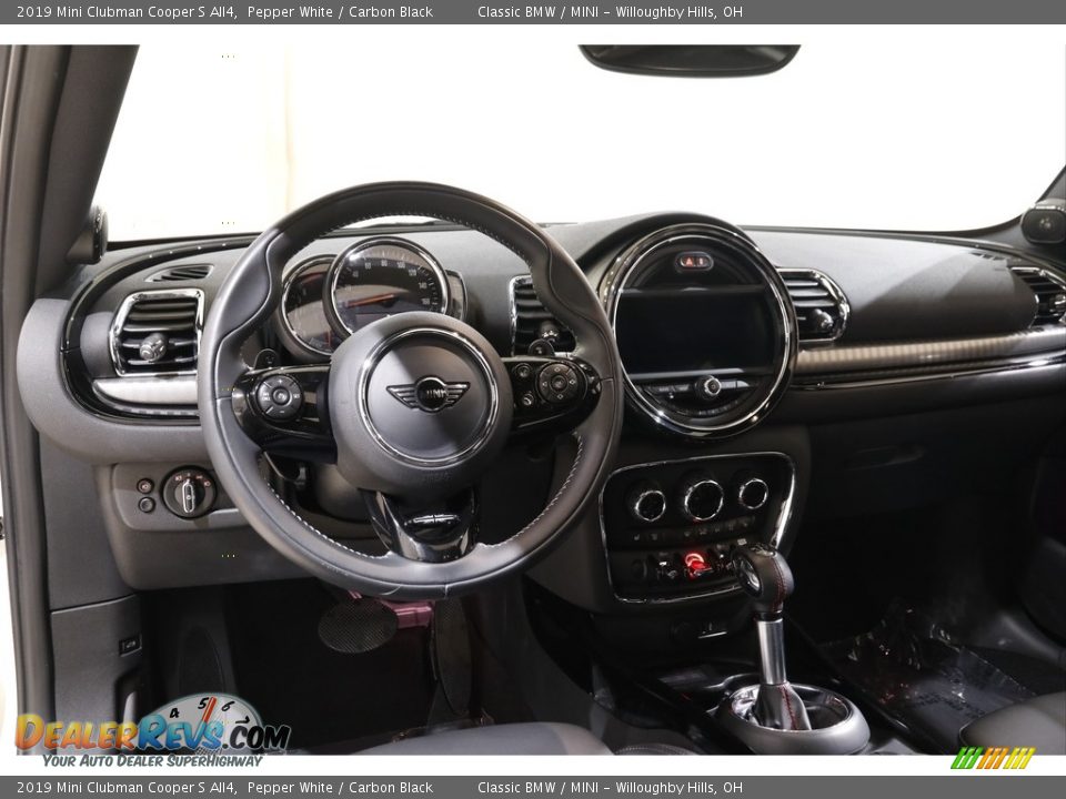 2019 Mini Clubman Cooper S All4 Pepper White / Carbon Black Photo #6