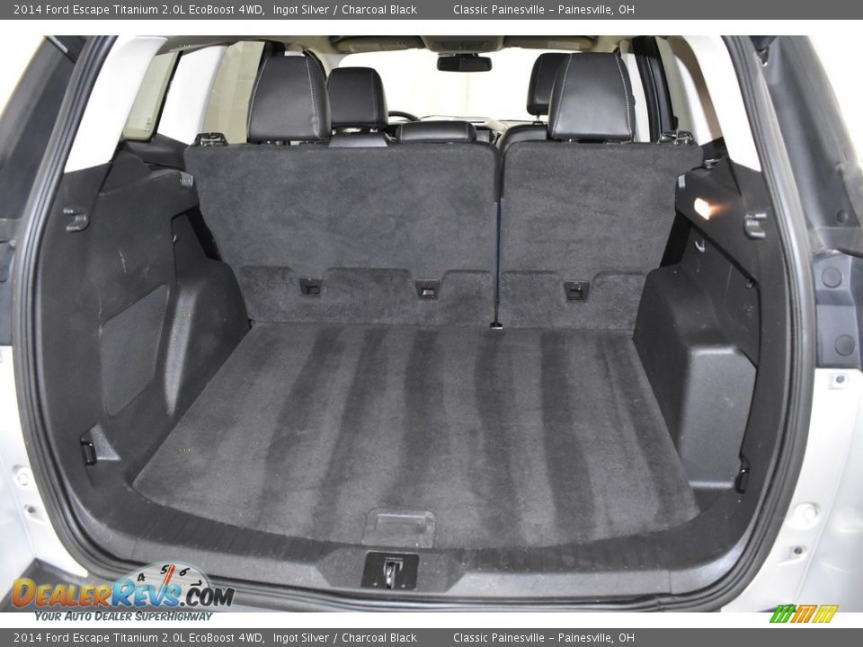 2014 Ford Escape Titanium 2.0L EcoBoost 4WD Ingot Silver / Charcoal Black Photo #9