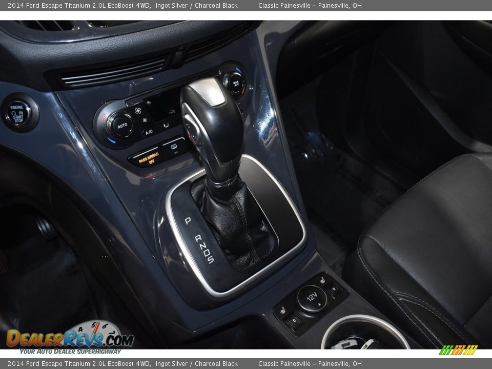 2014 Ford Escape Titanium 2.0L EcoBoost 4WD Ingot Silver / Charcoal Black Photo #14