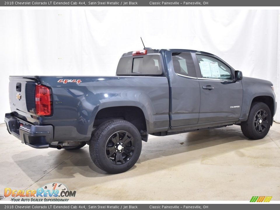 2018 Chevrolet Colorado LT Extended Cab 4x4 Satin Steel Metallic / Jet Black Photo #2