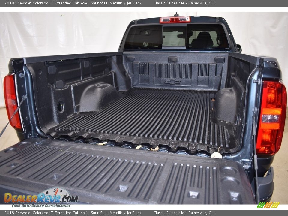 2018 Chevrolet Colorado LT Extended Cab 4x4 Satin Steel Metallic / Jet Black Photo #8
