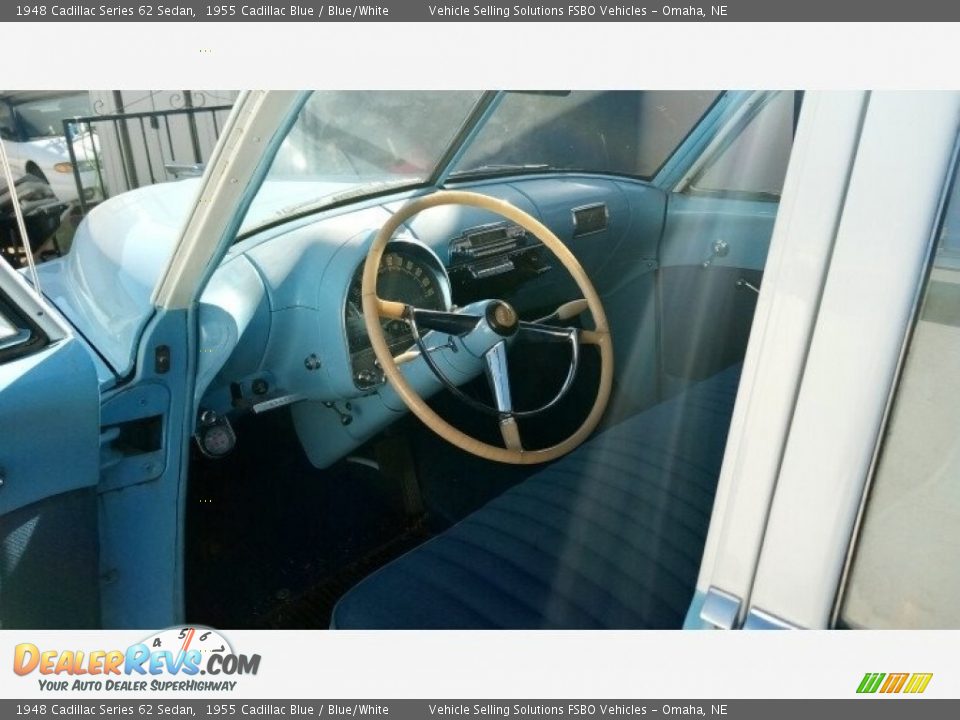 Blue/White Interior - 1948 Cadillac Series 62 Sedan Photo #2