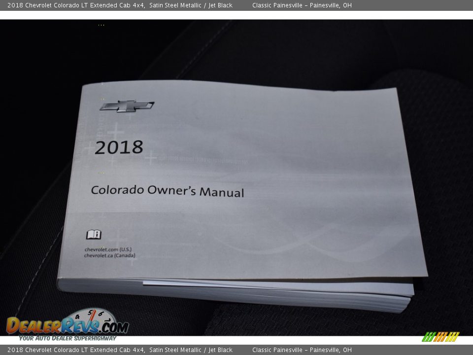 2018 Chevrolet Colorado LT Extended Cab 4x4 Satin Steel Metallic / Jet Black Photo #15