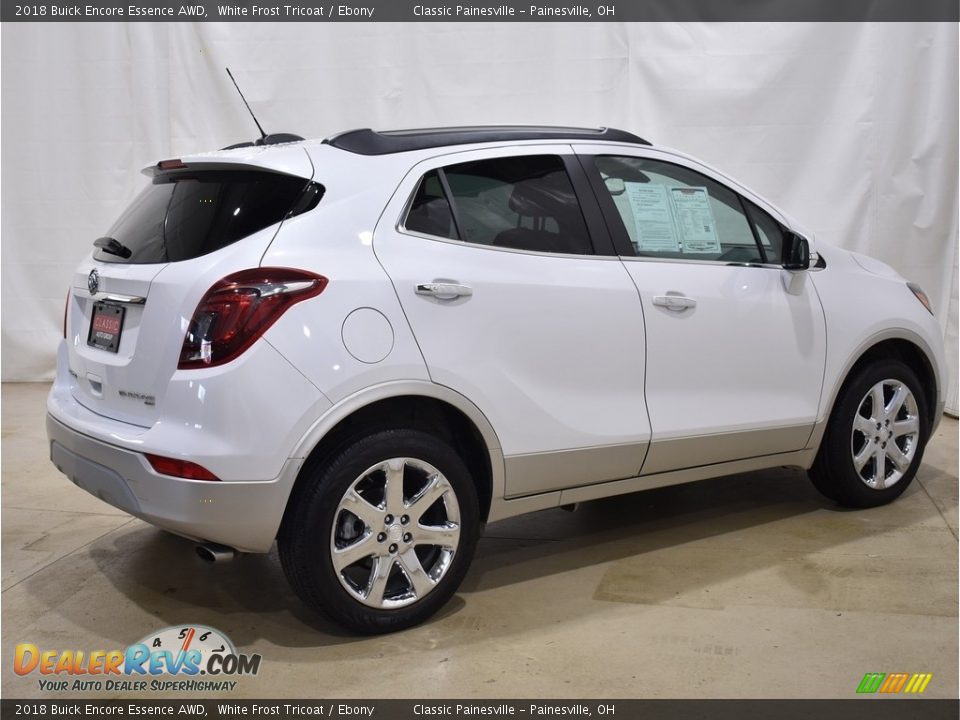 2018 Buick Encore Essence AWD White Frost Tricoat / Ebony Photo #2