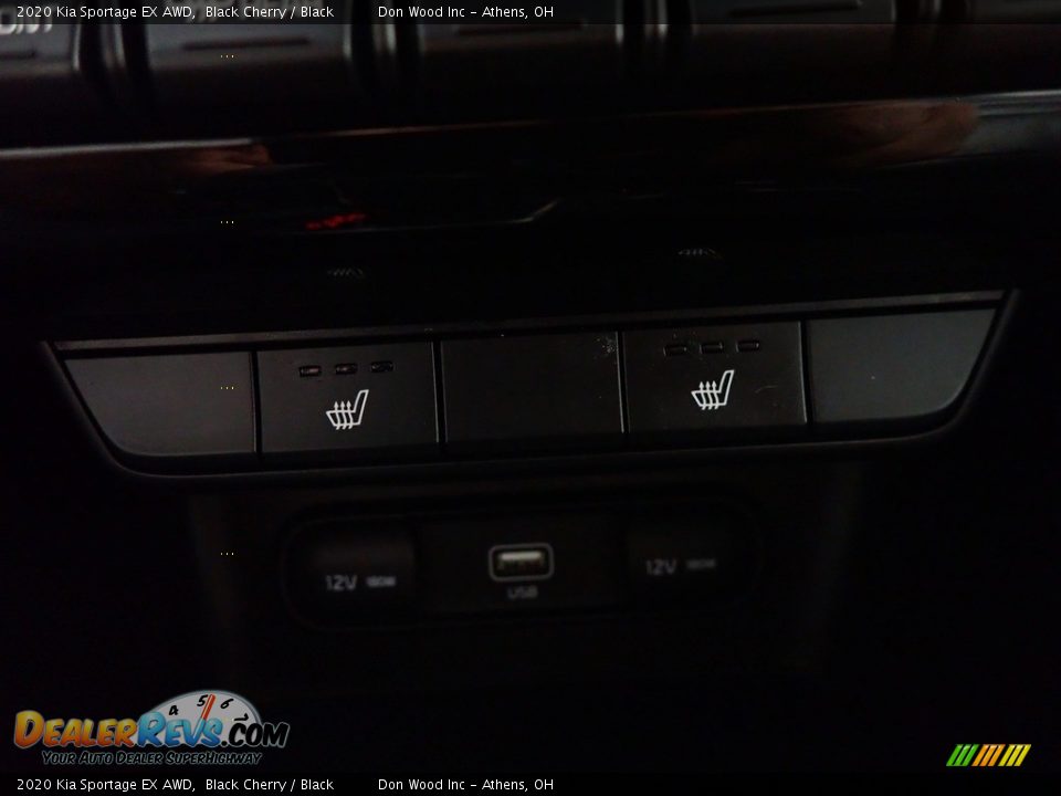 2020 Kia Sportage EX AWD Black Cherry / Black Photo #2