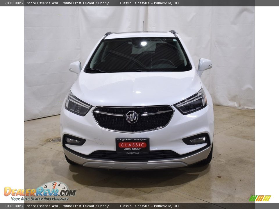 2018 Buick Encore Essence AWD White Frost Tricoat / Ebony Photo #4