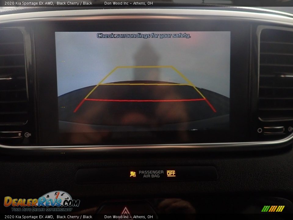2020 Kia Sportage EX AWD Black Cherry / Black Photo #3