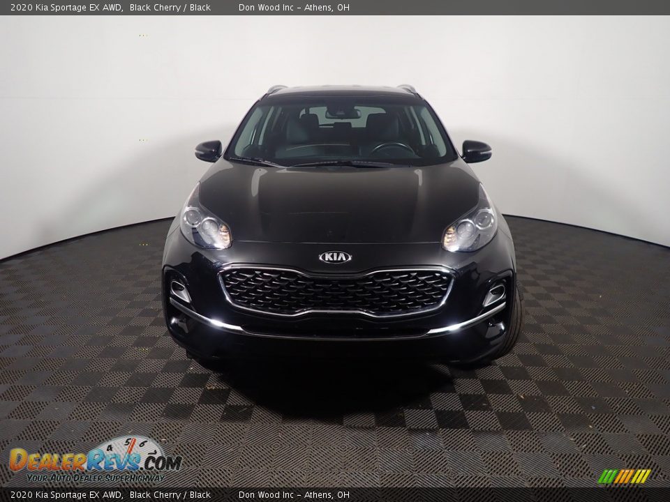 2020 Kia Sportage EX AWD Black Cherry / Black Photo #6