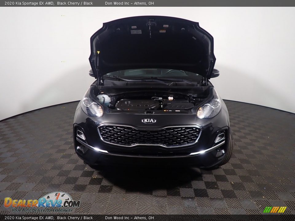 2020 Kia Sportage EX AWD Black Cherry / Black Photo #7