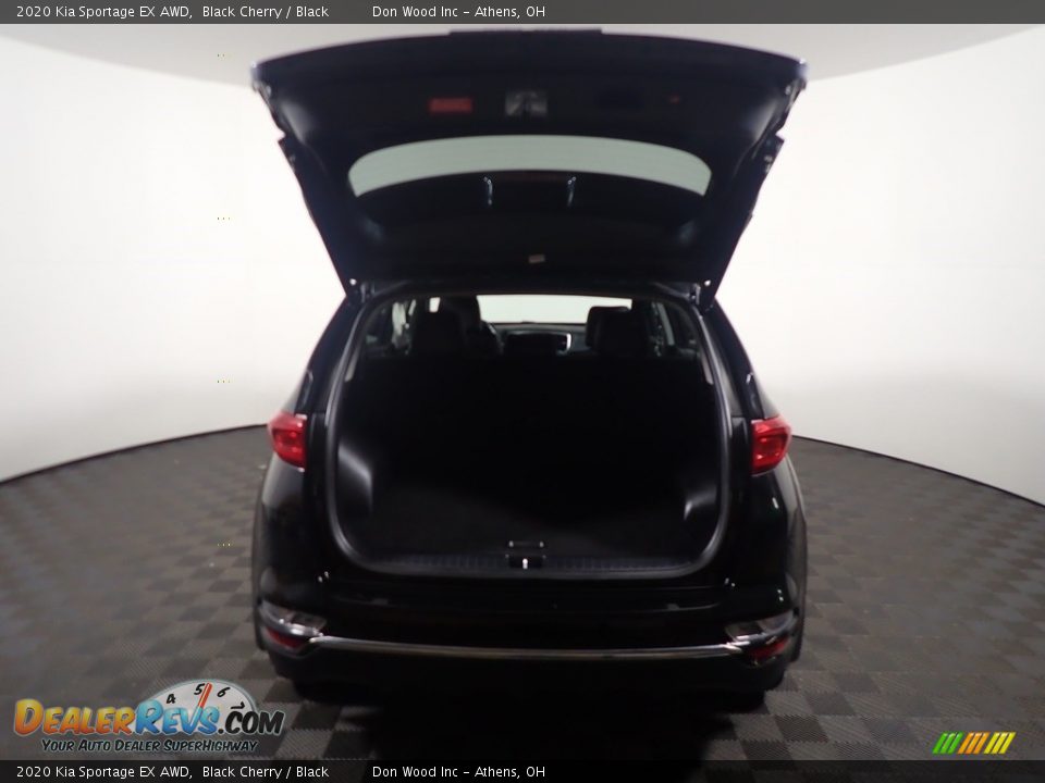 2020 Kia Sportage EX AWD Black Cherry / Black Photo #15