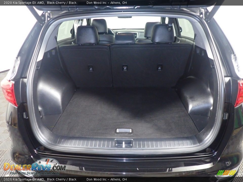 2020 Kia Sportage EX AWD Black Cherry / Black Photo #17