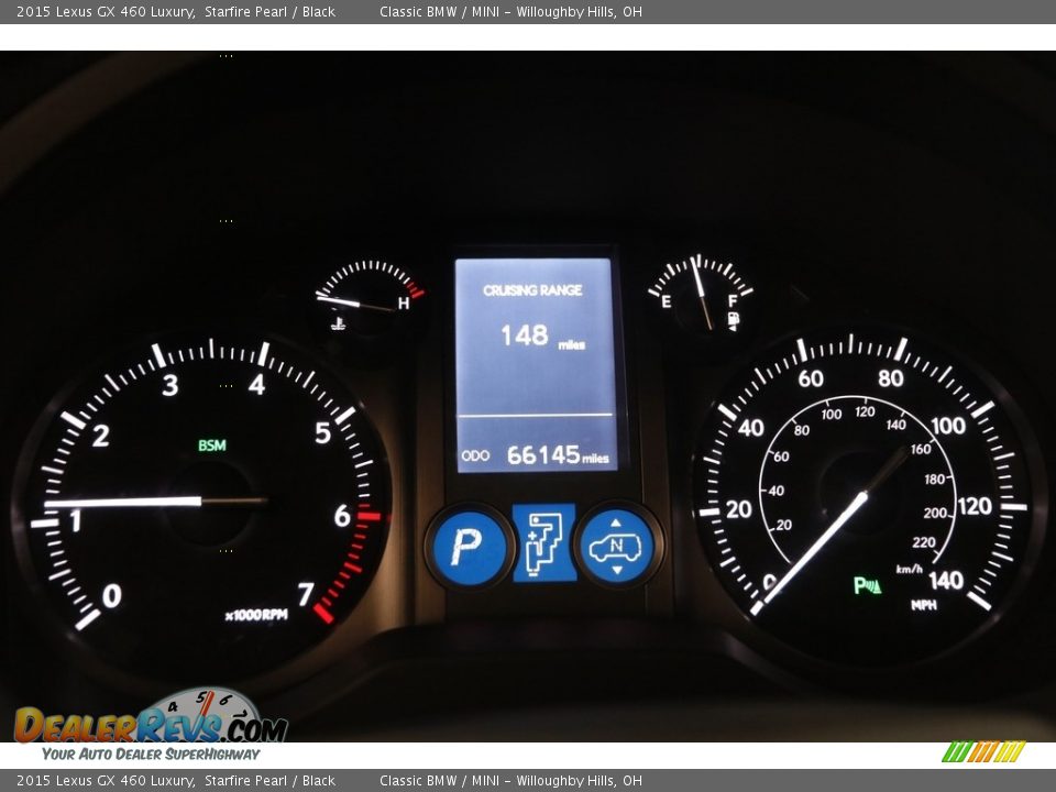 2015 Lexus GX 460 Luxury Gauges Photo #8