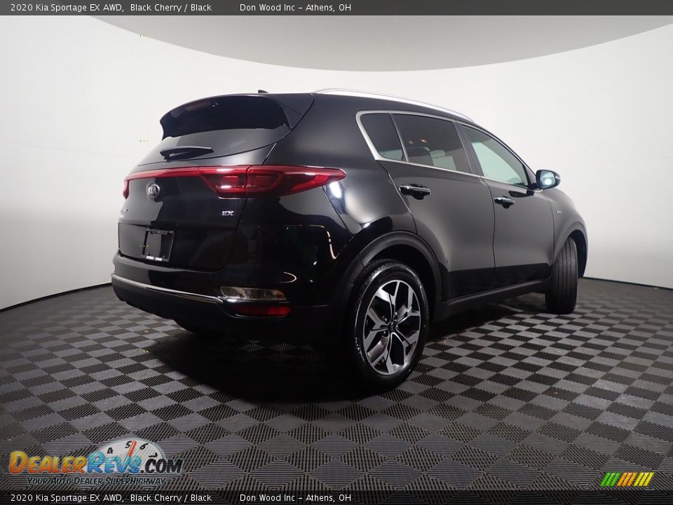 2020 Kia Sportage EX AWD Black Cherry / Black Photo #18