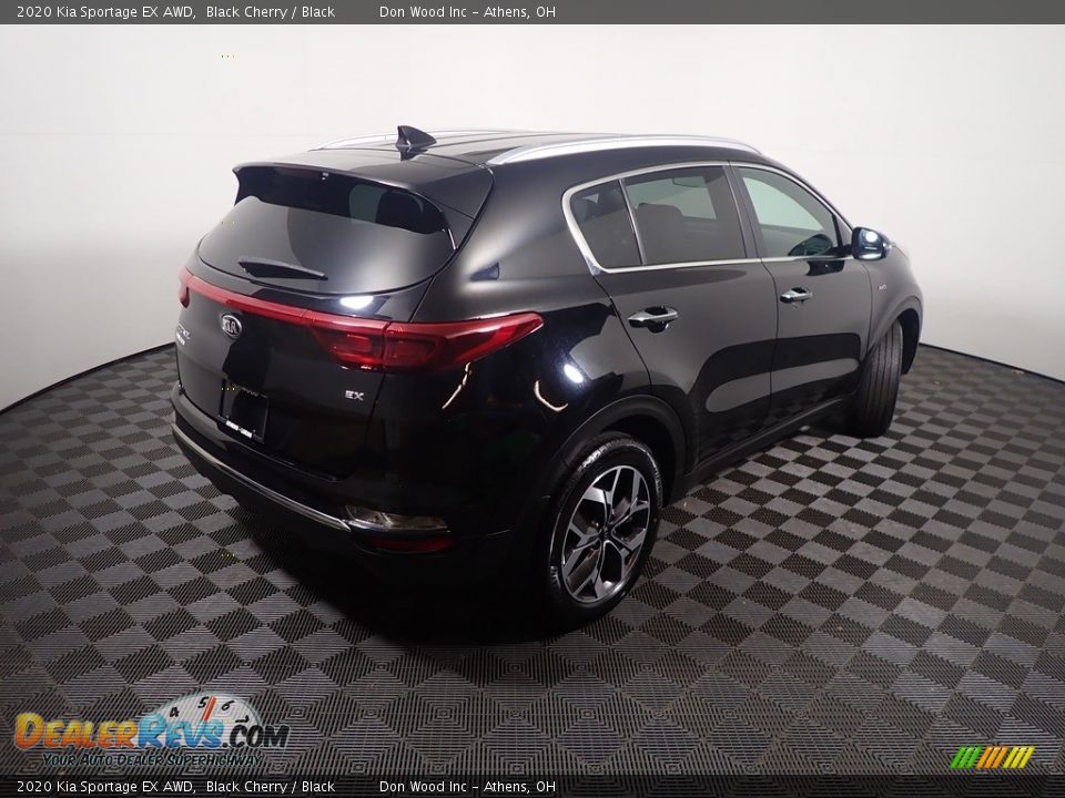 2020 Kia Sportage EX AWD Black Cherry / Black Photo #19