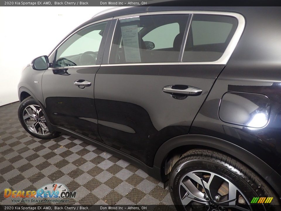 2020 Kia Sportage EX AWD Black Cherry / Black Photo #20
