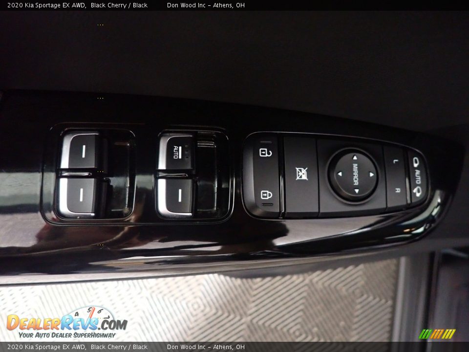 2020 Kia Sportage EX AWD Black Cherry / Black Photo #23
