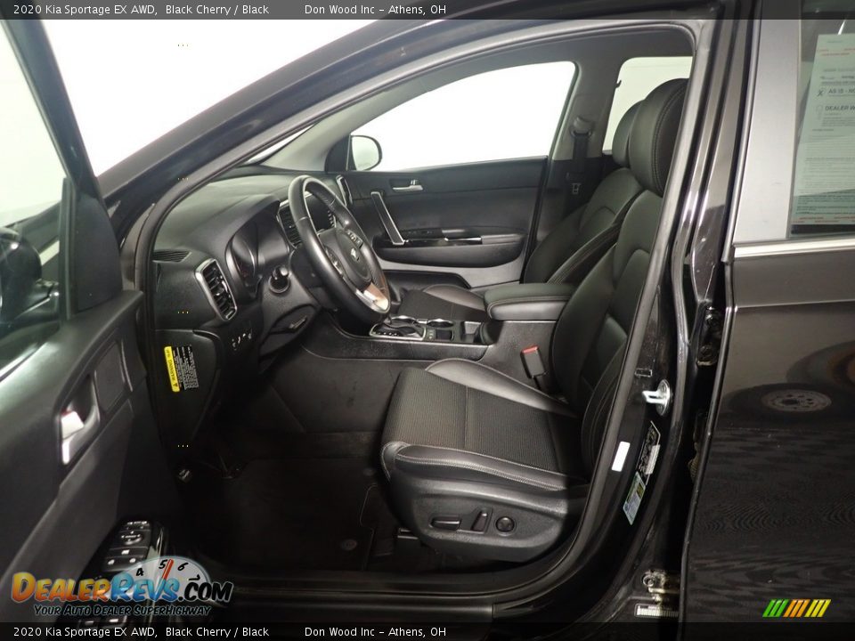 2020 Kia Sportage EX AWD Black Cherry / Black Photo #24