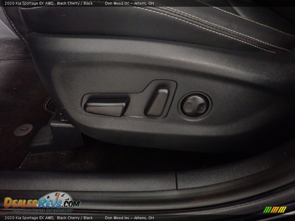 2020 Kia Sportage EX AWD Black Cherry / Black Photo #25