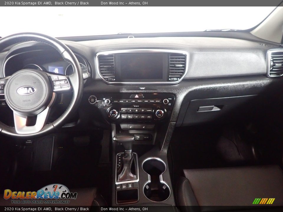 2020 Kia Sportage EX AWD Black Cherry / Black Photo #27