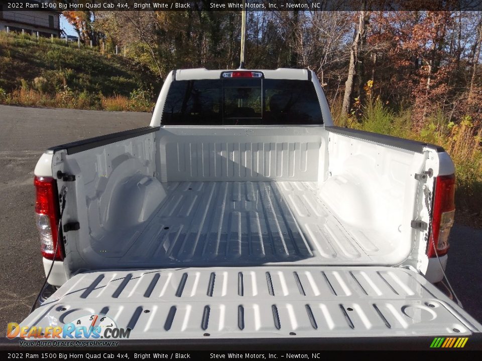 2022 Ram 1500 Big Horn Quad Cab 4x4 Bright White / Black Photo #8