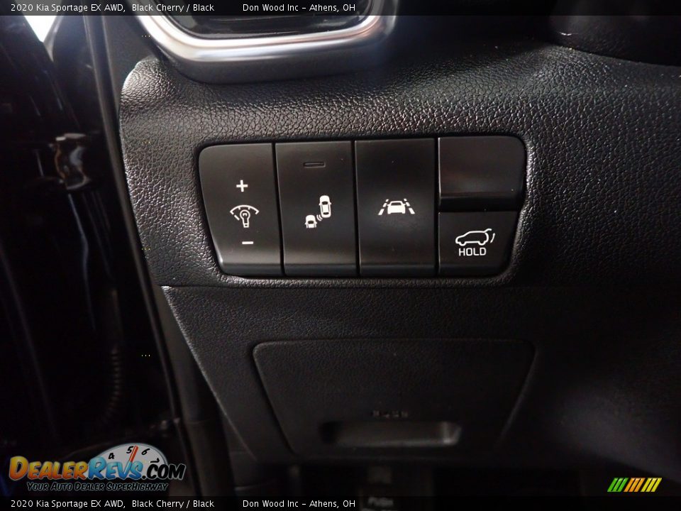 2020 Kia Sportage EX AWD Black Cherry / Black Photo #33