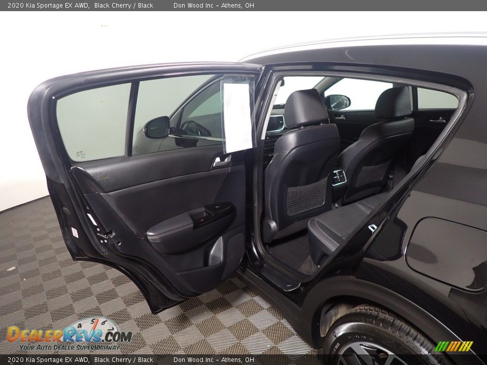 2020 Kia Sportage EX AWD Black Cherry / Black Photo #36