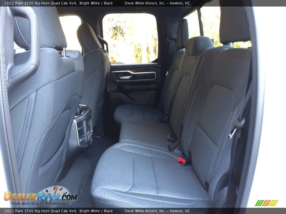 2022 Ram 1500 Big Horn Quad Cab 4x4 Bright White / Black Photo #14