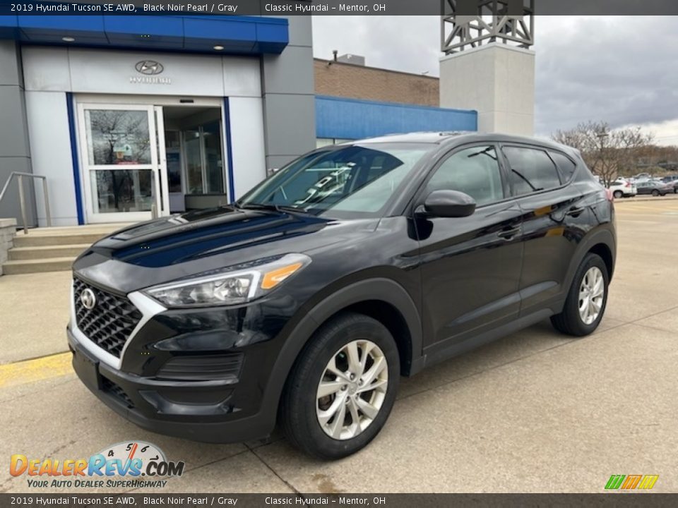 2019 Hyundai Tucson SE AWD Black Noir Pearl / Gray Photo #1