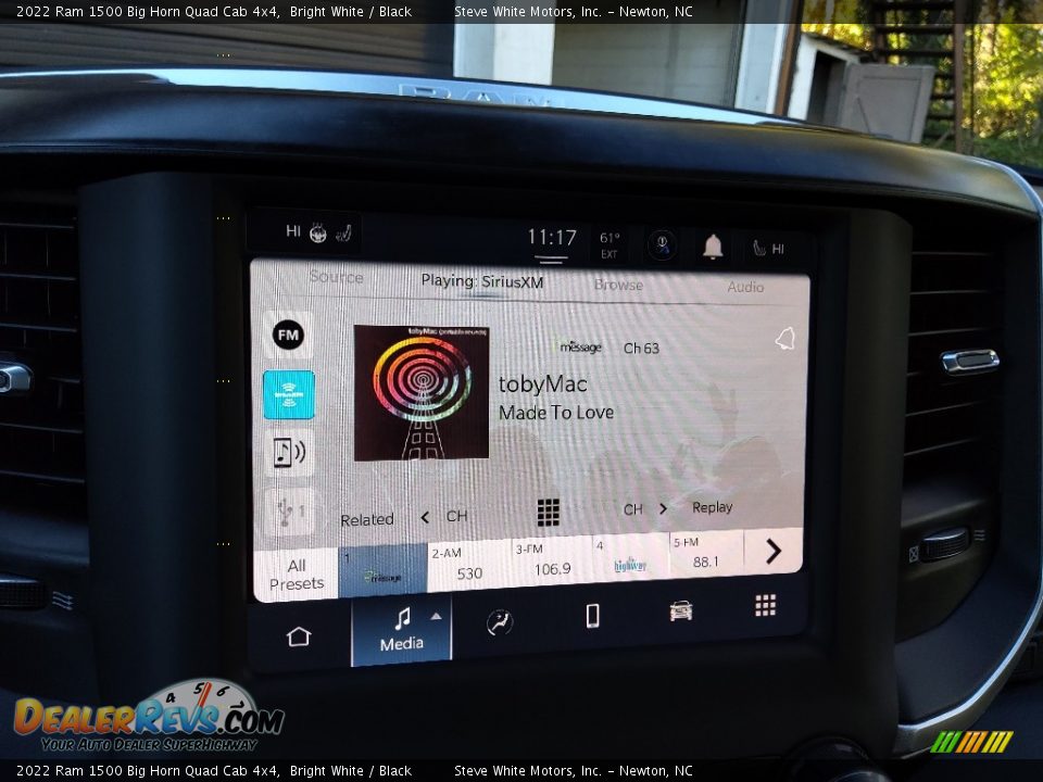 2022 Ram 1500 Big Horn Quad Cab 4x4 Bright White / Black Photo #23