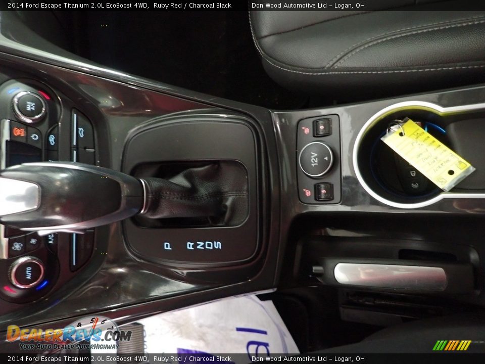 2014 Ford Escape Titanium 2.0L EcoBoost 4WD Ruby Red / Charcoal Black Photo #26